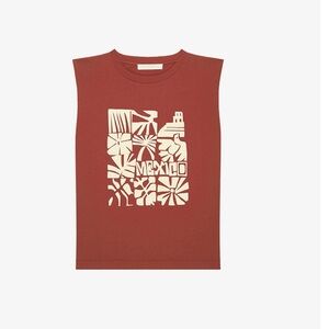 SEEKING (not selling) Vanessa Bruno “Adria” t-shirt in Terracotta.